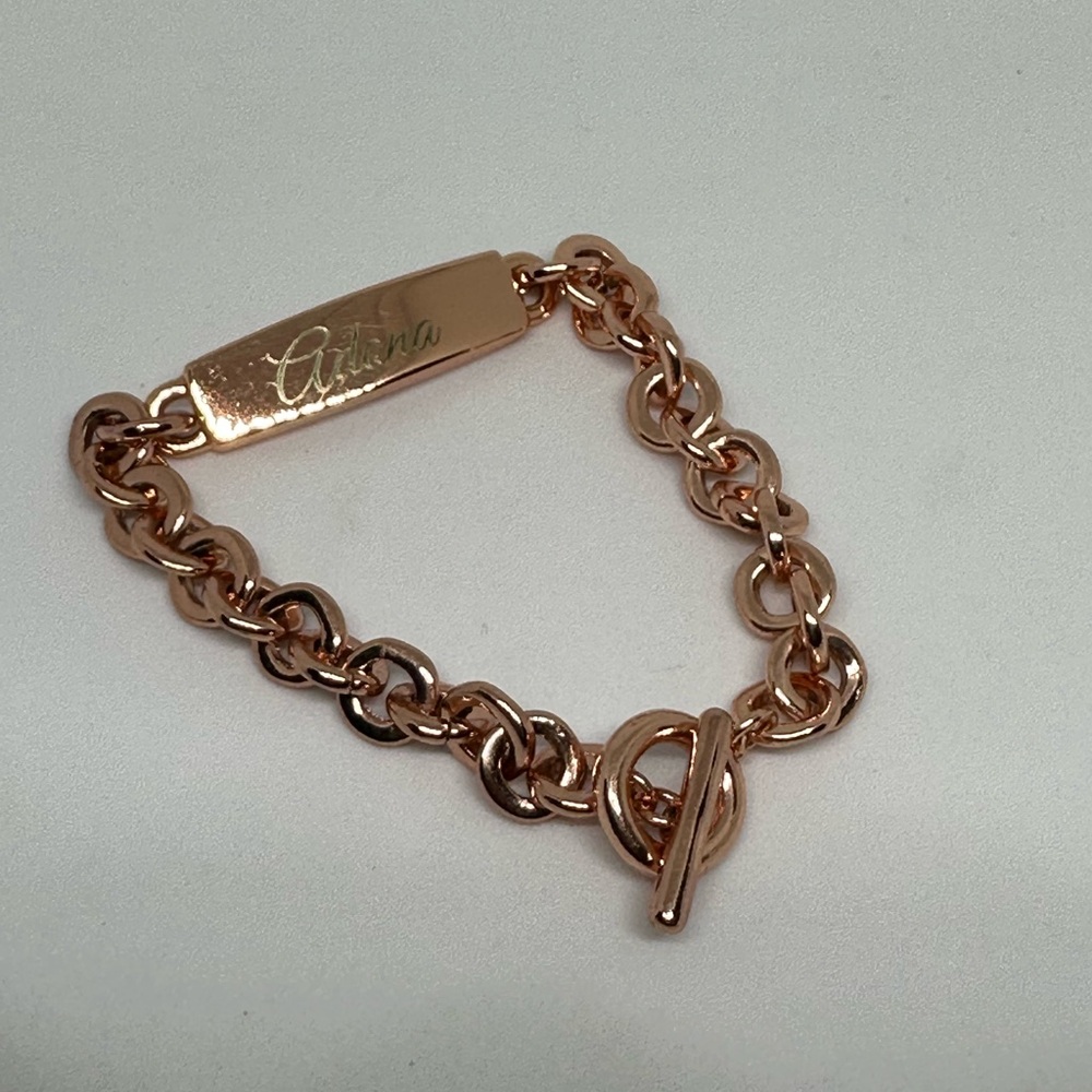 ID Bracelet Rose Gold “Adona” Vintage